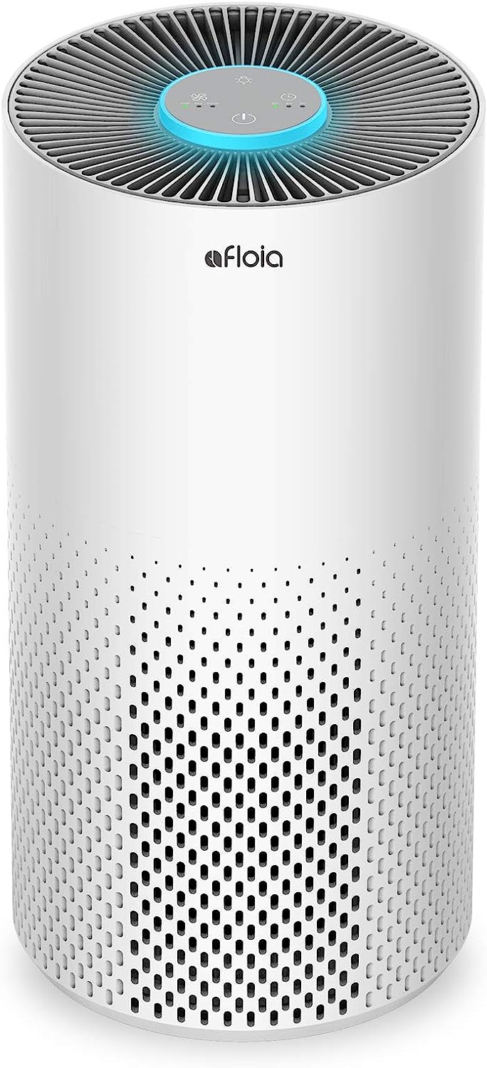 Afloia Air Purifiers for Home Large Room Up to 1076 Ft², H13 True HEPA Air Purifiers for Bedroom