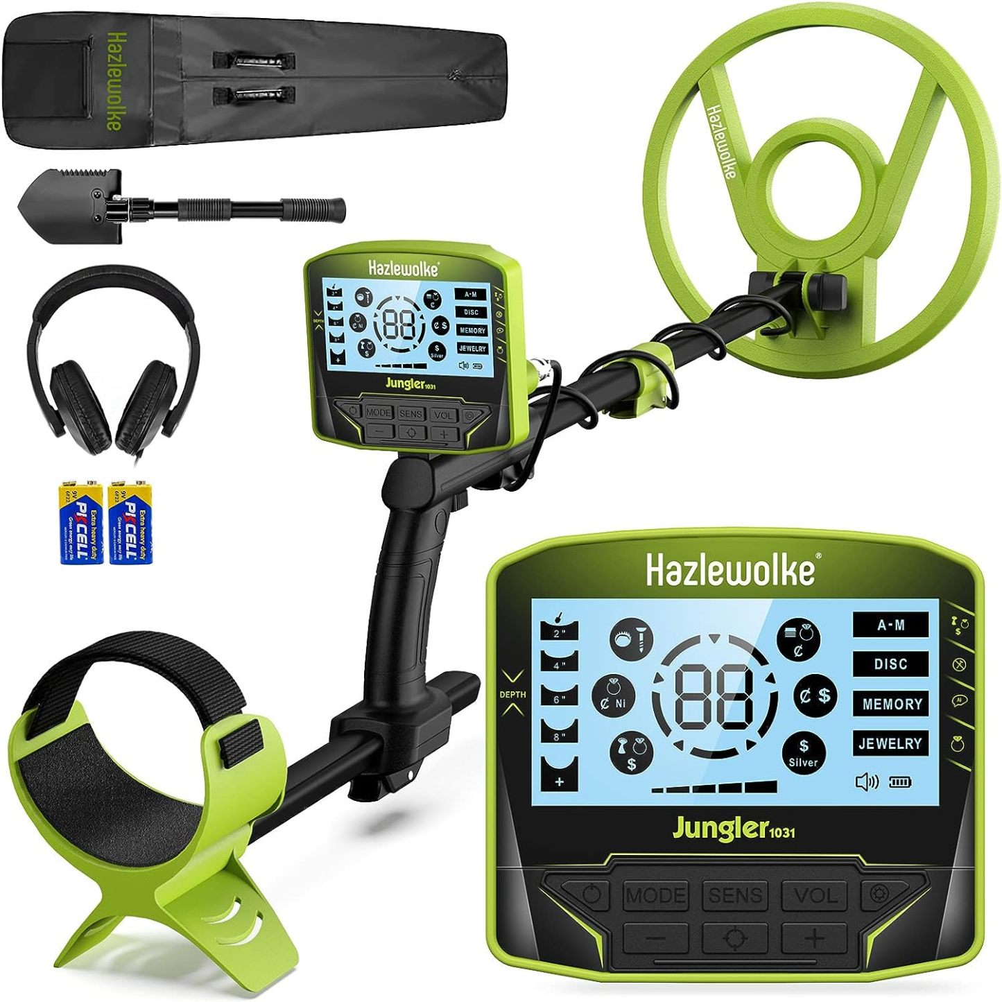 Metal Detector for Adults, 5 Professional Mode with Higher Accuracy 10” Waterproof Coil for Gold Detecting