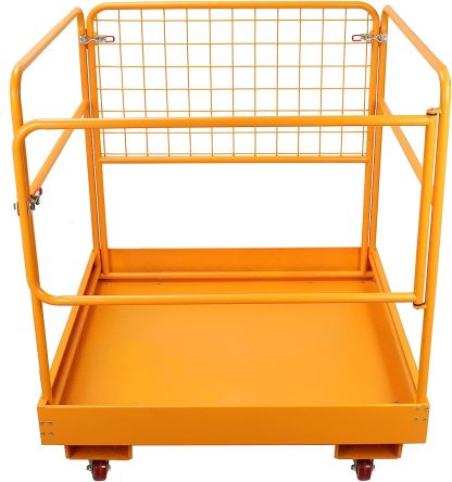Sidasu Forklift Safety Cage 36x36 Inches Forklift Work Platform 1200LBS Capacity