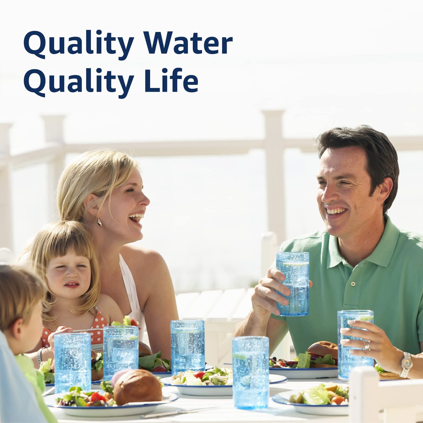 AQUA CREST NSF/ANSI 53 Certified 6-Stage Replacement Water Filters Reduce TDS
