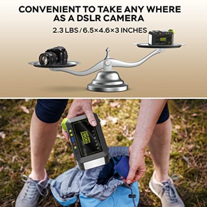 MARBERO 88Wh Portable Power Station 24000mAh Camping Solar Generator Lithium Battery