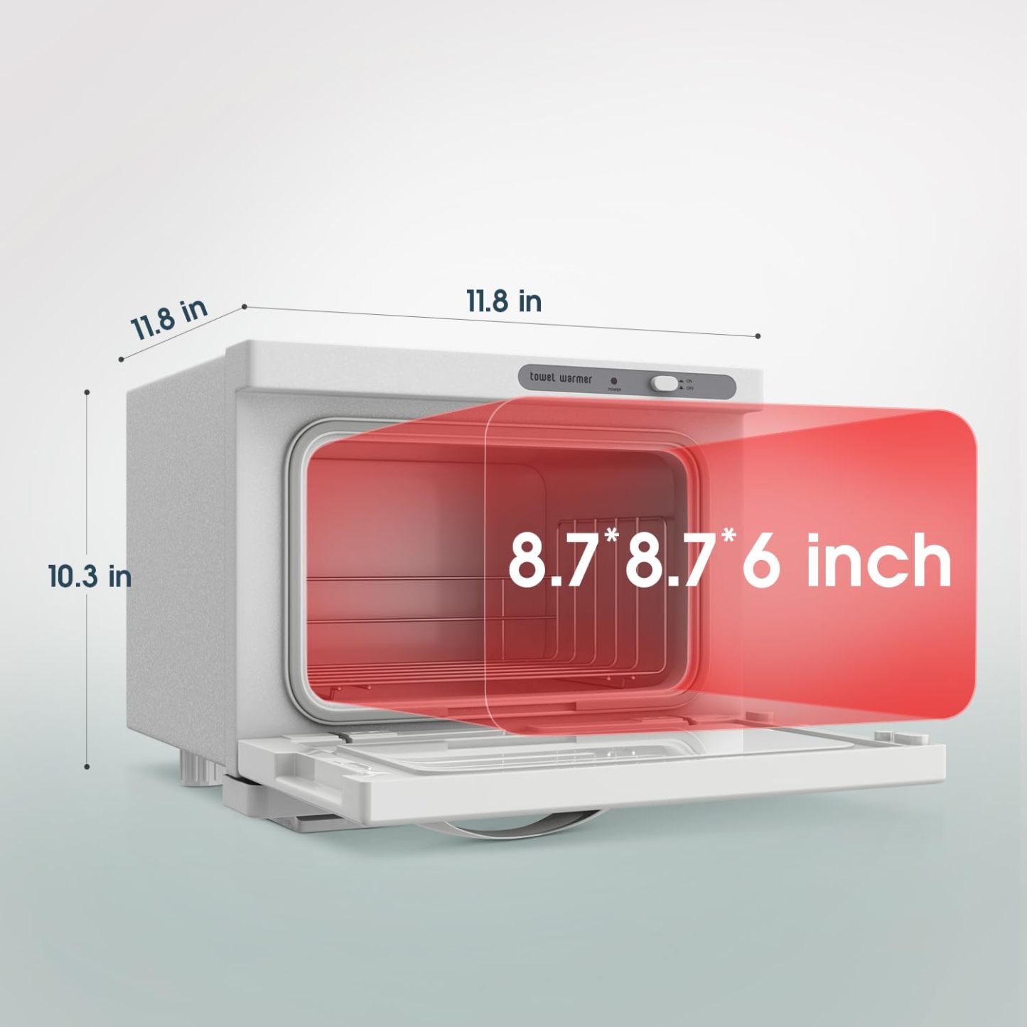 StateRiver 8L Towel Warmer Cabinet for Facial Spa, Hair Beauty, Salon Equipment