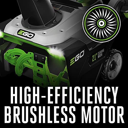 EGO Power+ SNT2112 21-Inch 56-Volt Lithium-Ion Cordless Snow Blower with Steel Auger