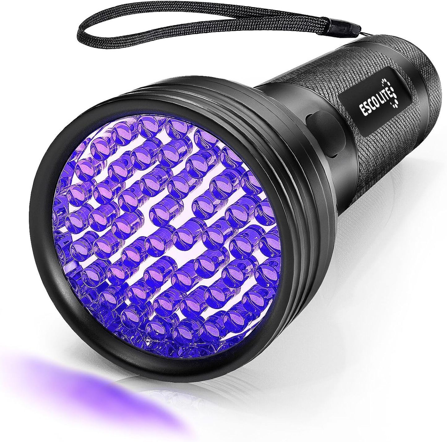 Escolite UV Flashlight Black Light, 51 LED 395 nM Ultraviolet Blacklight Detector
