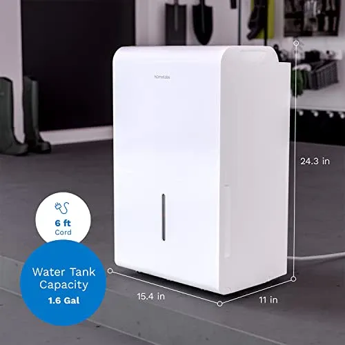 hOmeLabs 4500 Sq. Ft Energy Star Dehumidifier - Ideal for Large Rooms and Home Basements