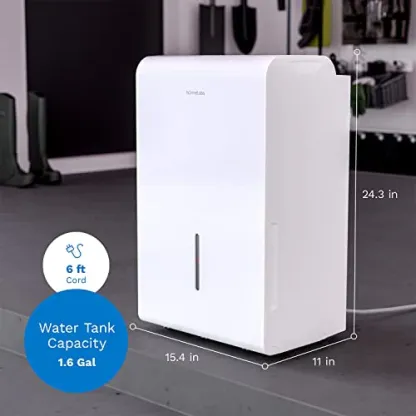 hOmeLabs 4500 Sq. Ft Energy Star Dehumidifier - Ideal for Large Rooms and Home Basements