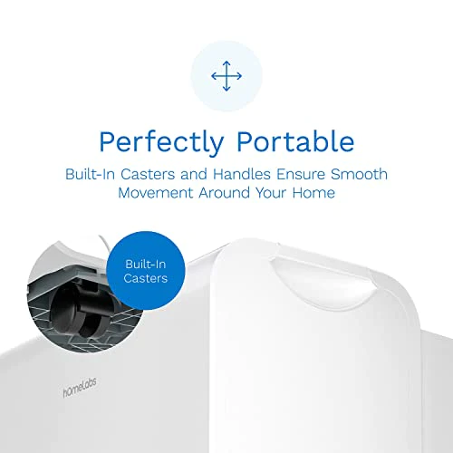 hOmeLabs 4500 Sq. Ft Energy Star Dehumidifier - Ideal for Large Rooms and Home Basements