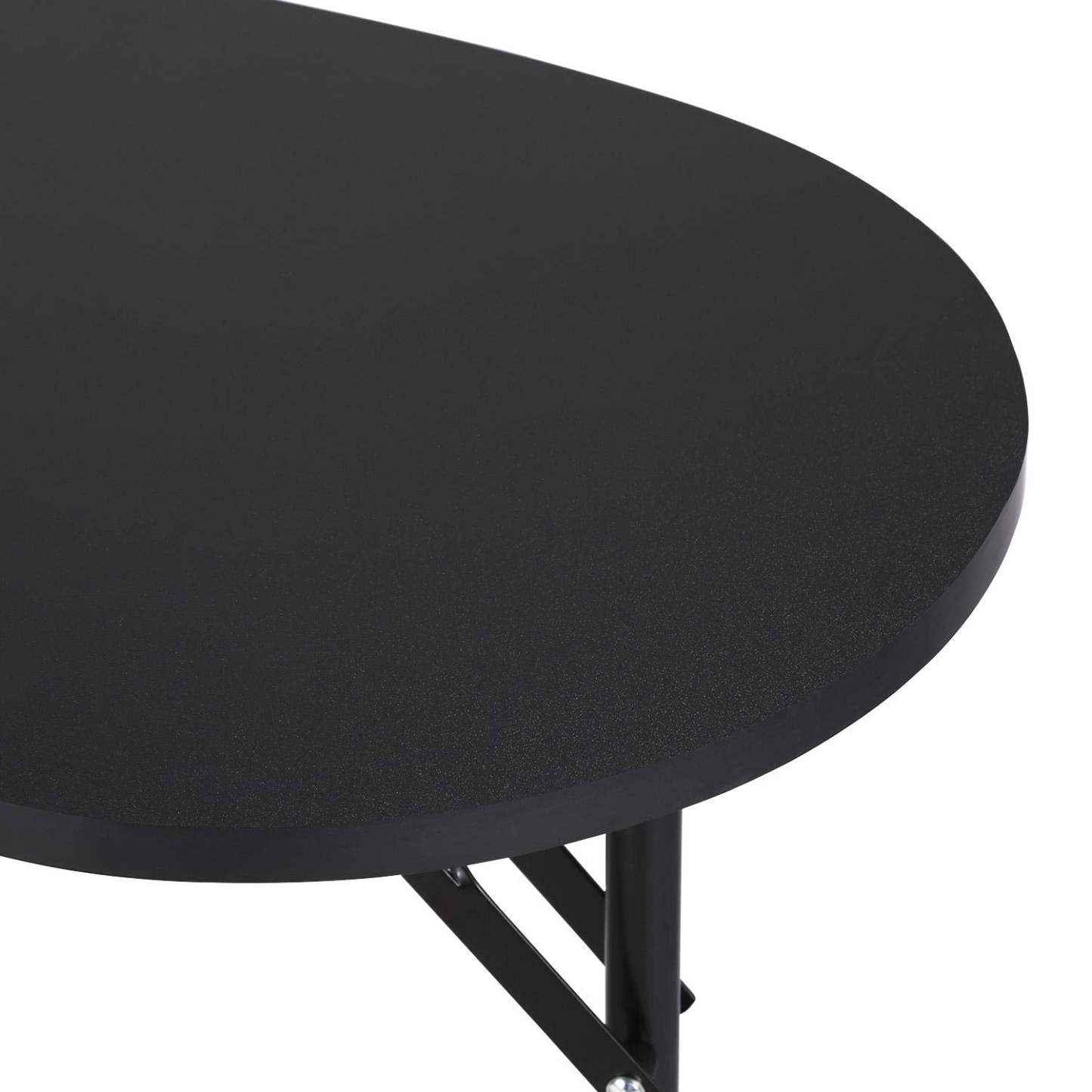 Yaheetech 37-inch Portable & Foldable Manicure Table Nail Desk Workstation