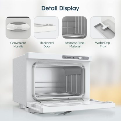 StateRiver 8L Towel Warmer Cabinet for Facial Spa, Hair Beauty, Salon Equipment