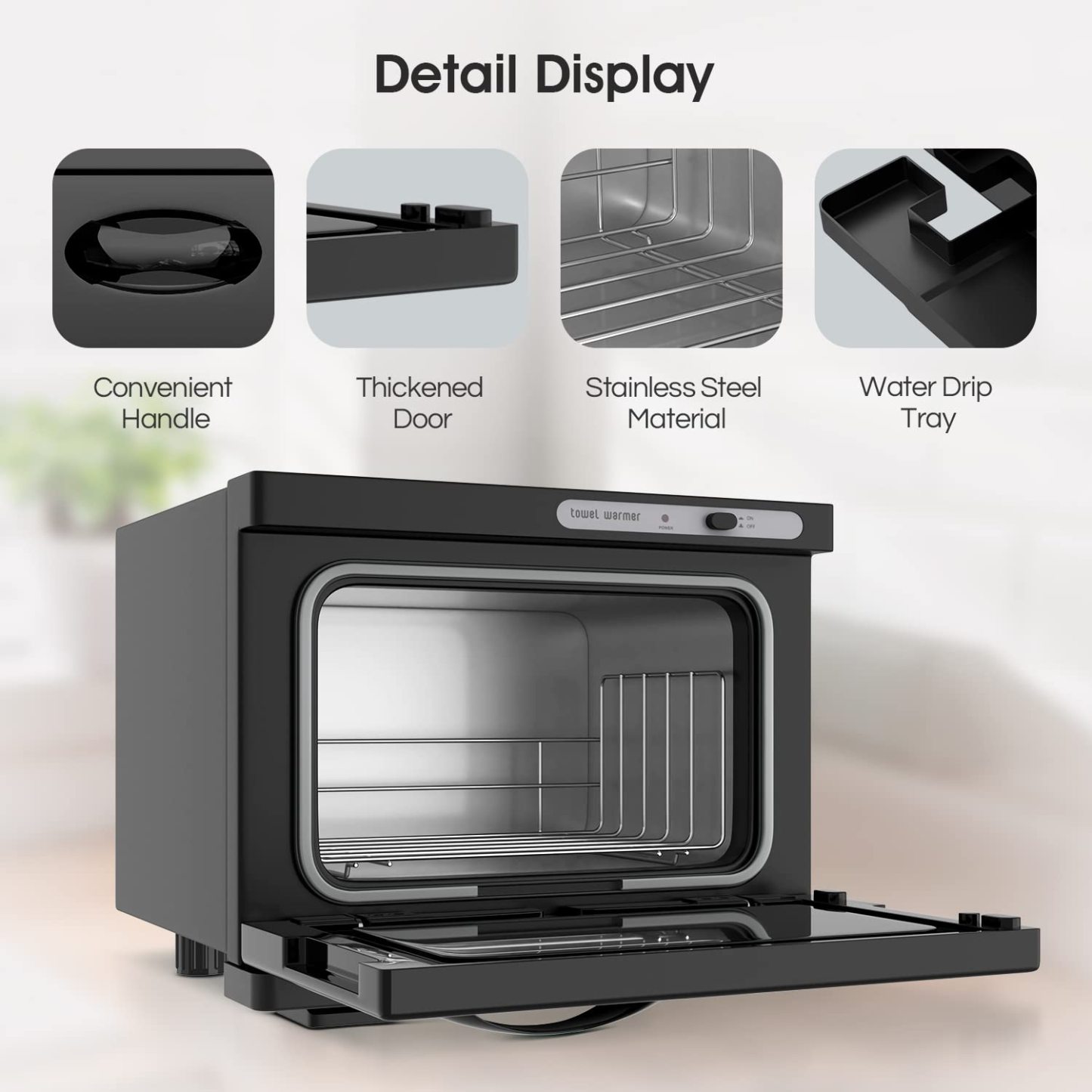 StateRiver 8L Towel Warmer Cabinet for Facial Spa, Hair Beauty, Salon Equipment