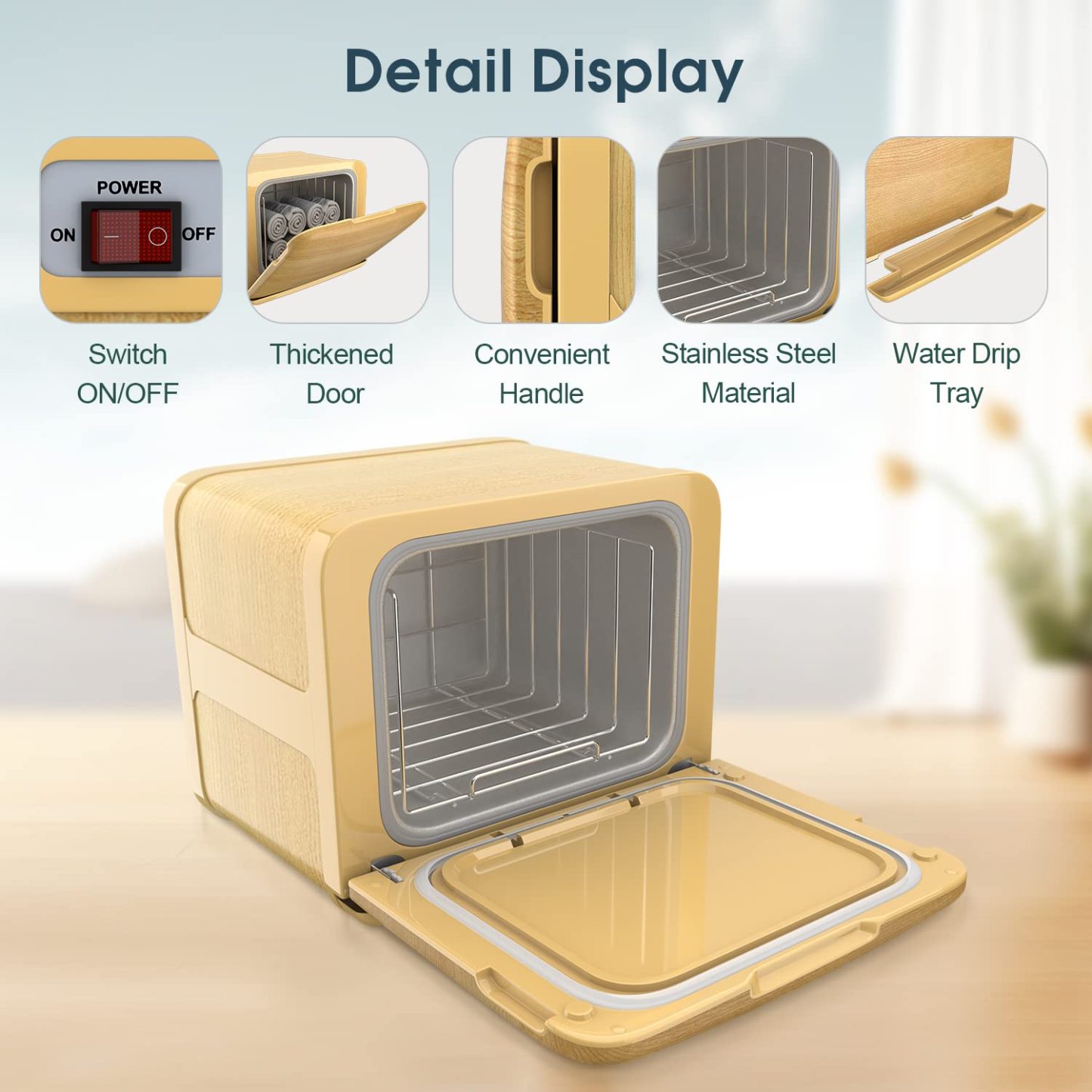 StateRiver 8L Towel Warmer Cabinet for Facial Spa, Hair Beauty, Salon Equipment