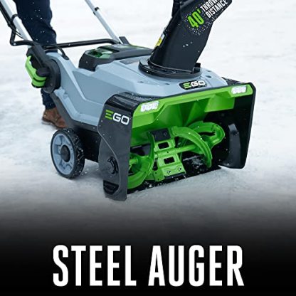 EGO Power+ SNT2112 21-Inch 56-Volt Lithium-Ion Cordless Snow Blower with Steel Auger