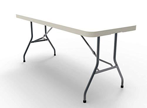 Ontario Furniture 8’ Foot Rectangular Plastic Folding Table (30" x 96” Inch)