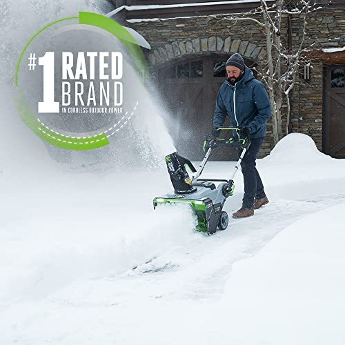 EGO Power+ SNT2112 21-Inch 56-Volt Lithium-Ion Cordless Snow Blower with Steel Auger