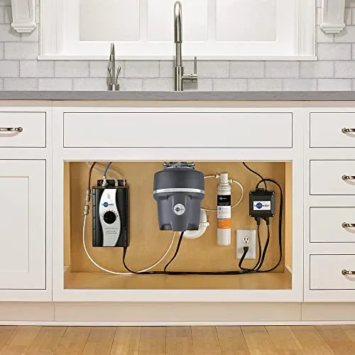 Garbage Disposer Compact 3/4 HP Evolution Compact, Gray