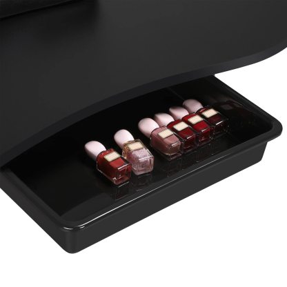 Yaheetech 37-inch Portable & Foldable Manicure Table Nail Desk Workstation