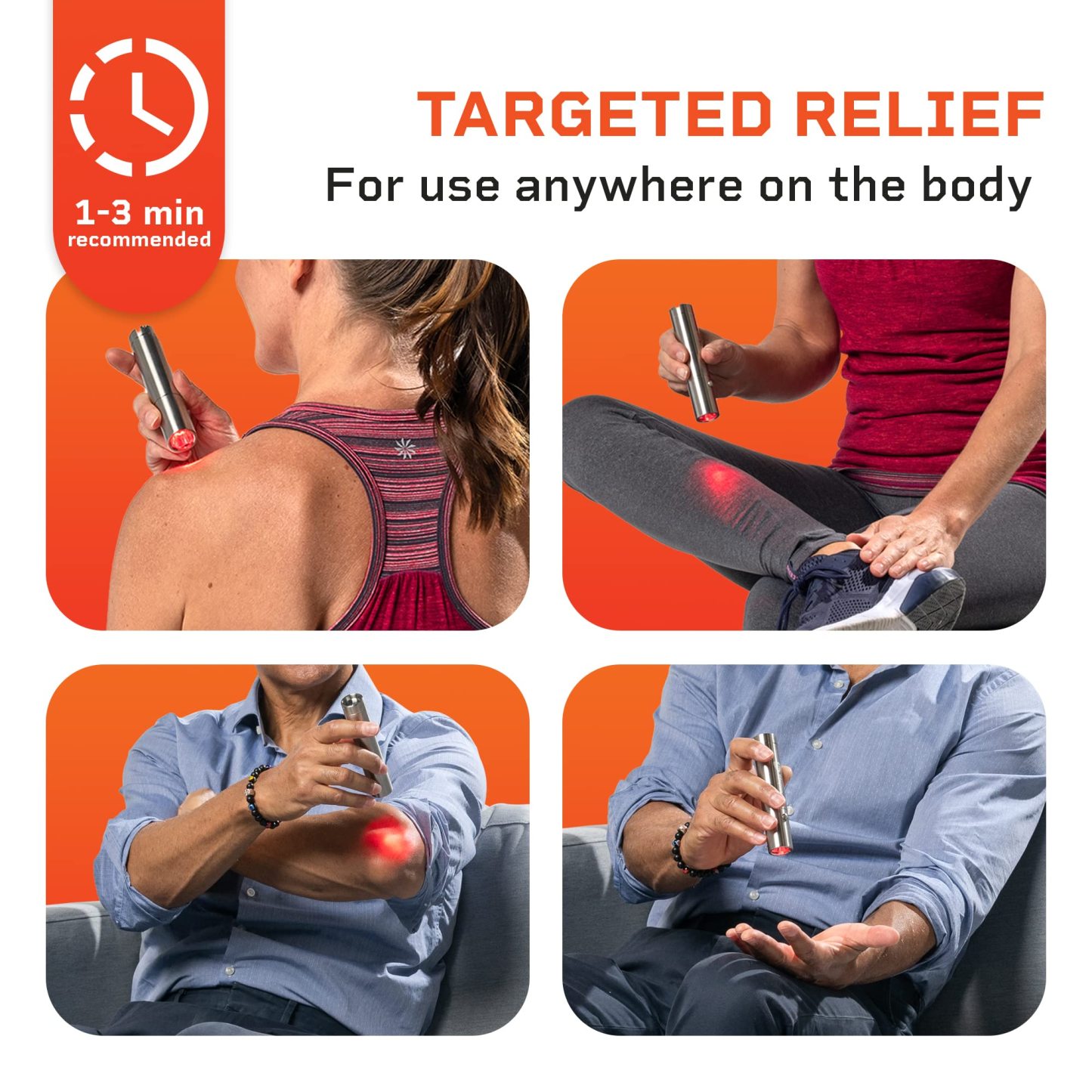 LifePro Infrared & Red Light Therapy for Body Joints & Muscles Pain Relief
