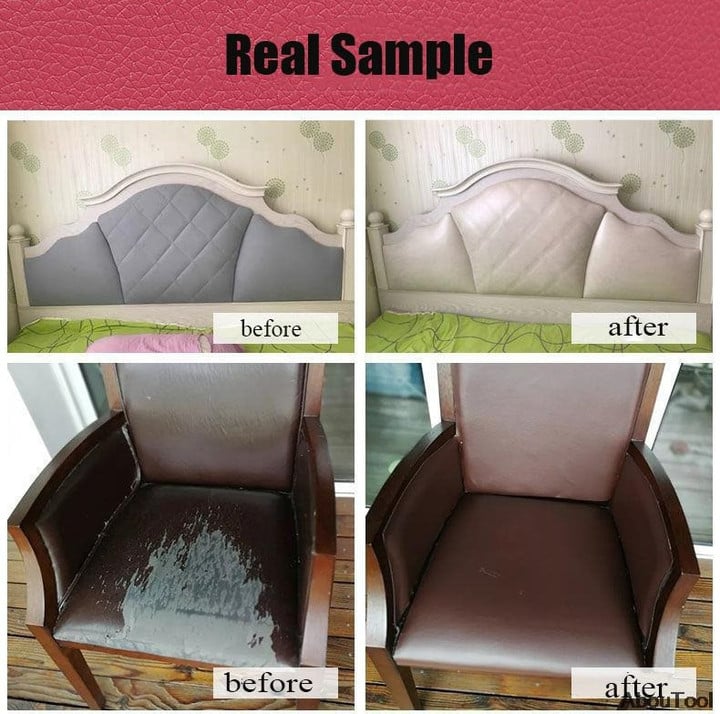 ⚡Self-Adhesive Leather Refinisher Cuttable Sofa Repair