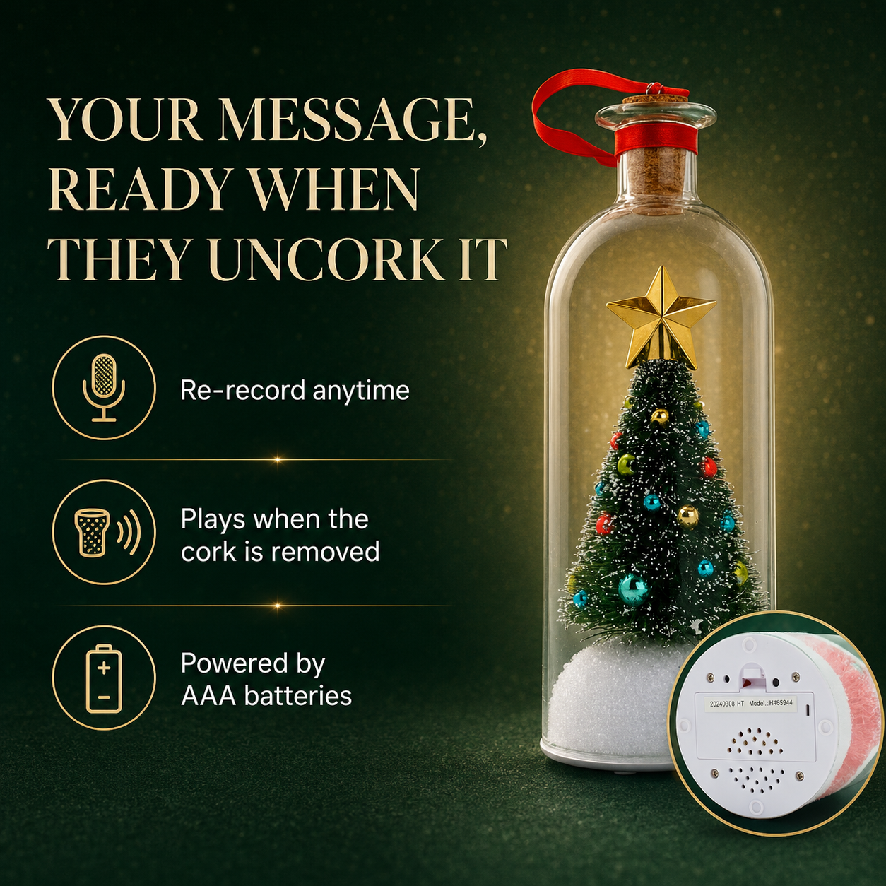 🎄Record-a-Message Christmas Tree