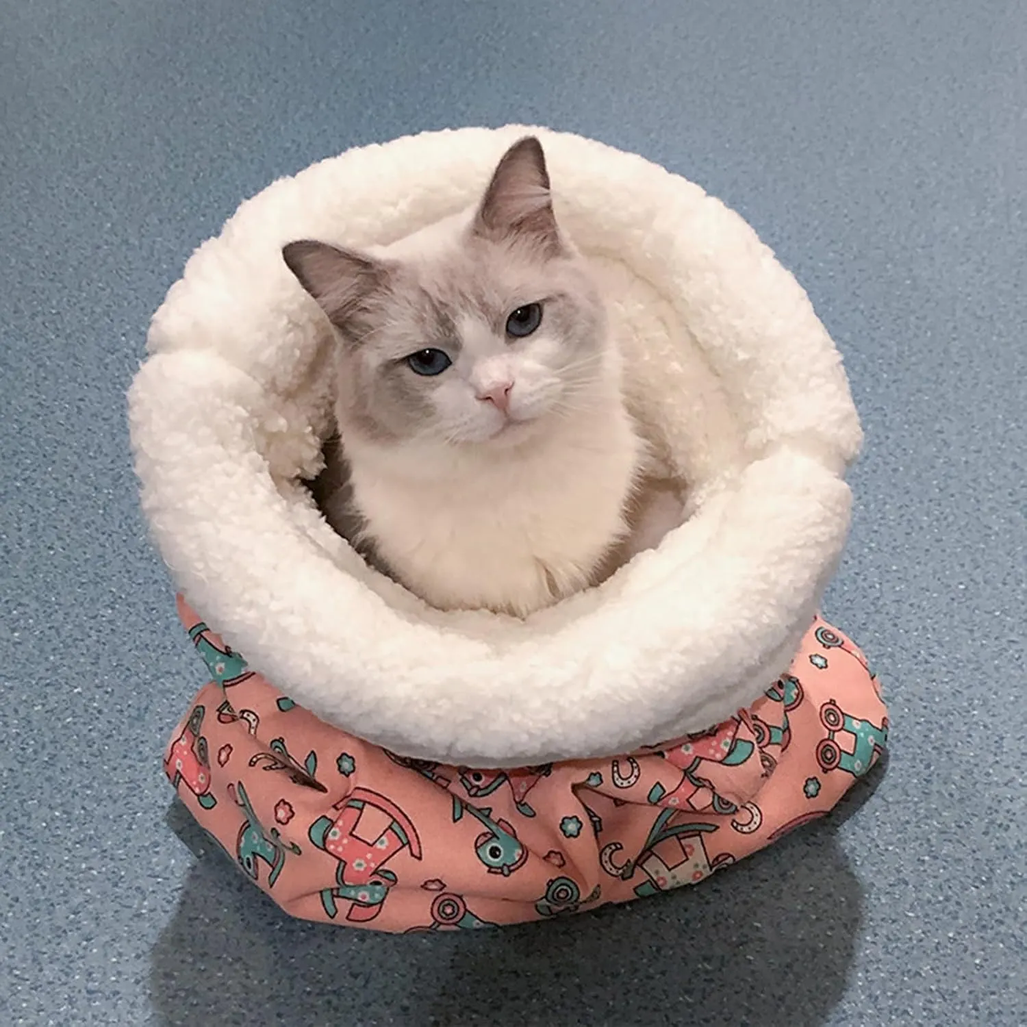 Cat Sleeping Bag Winter Warm Pet Bed