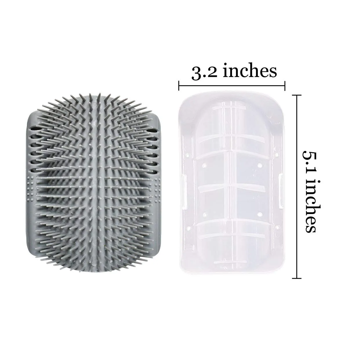 Softer Self Groomer Wall Corner Massage Comb