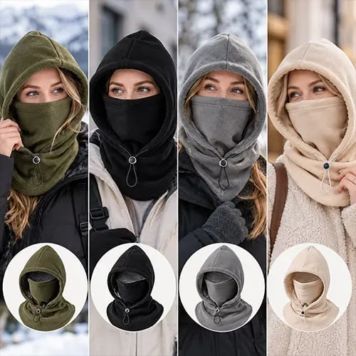 Early Winter Flash Sale | 49% OFF🔥 3-in-1 Winter Fleece Balaclava Hoodie