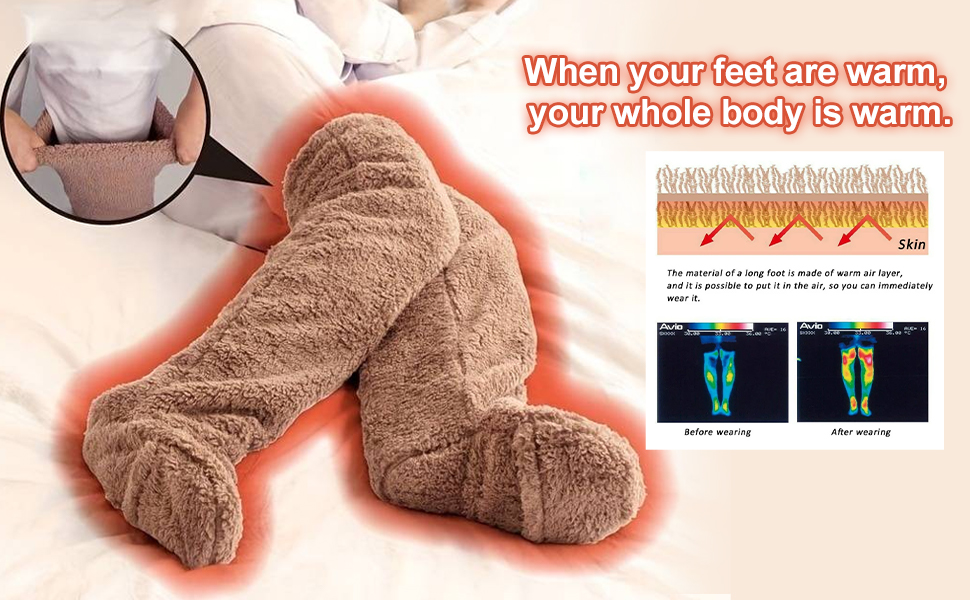 Cozy Leg Socks Warmers for Women Girls