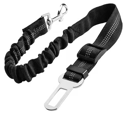 Pet Dog & Cat Seat Belts for Cars, Adjustable Safety Leash/Harness Compatible with Vehicle Headrests