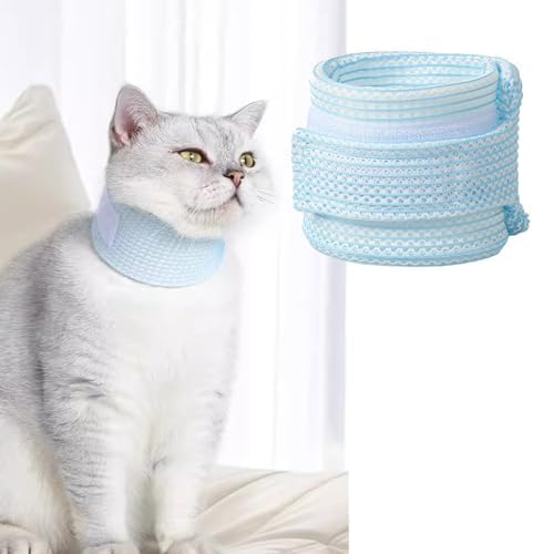 Cat Neck Brace Cover - Breathable & Adjustable Elizabethan Collar
