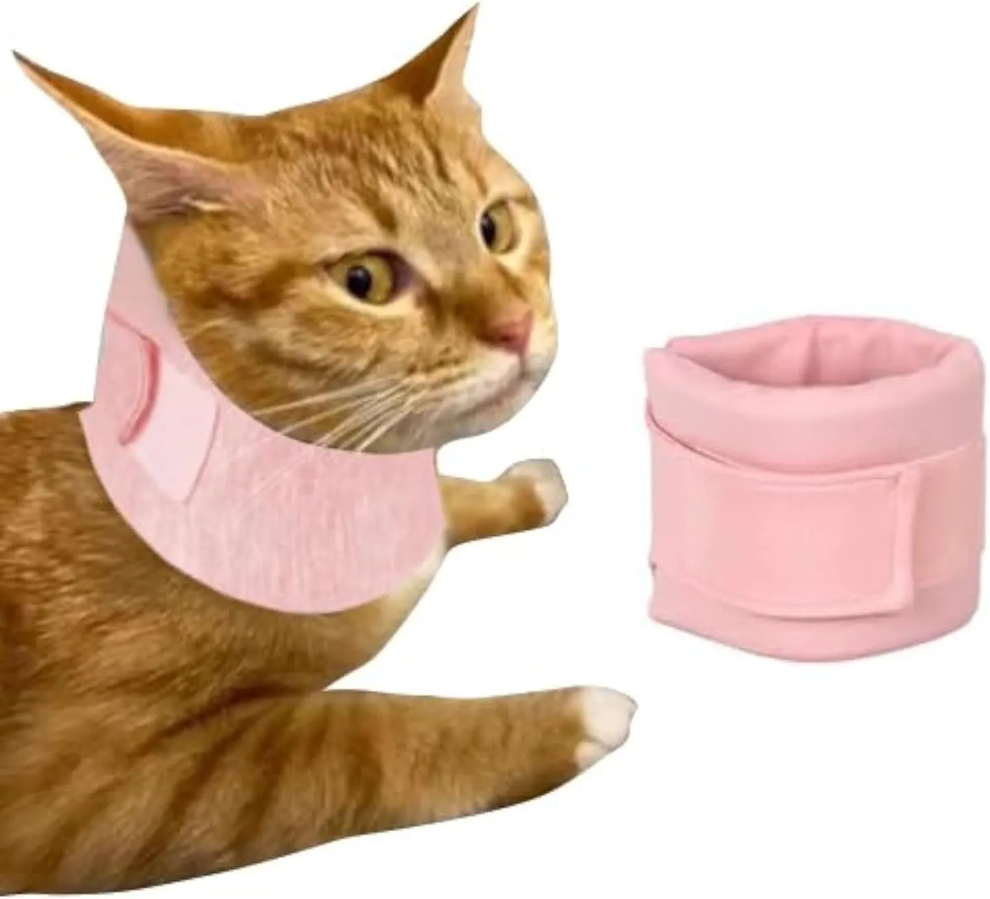Cat Neck Brace Cover - Breathable & Adjustable Elizabethan Collar