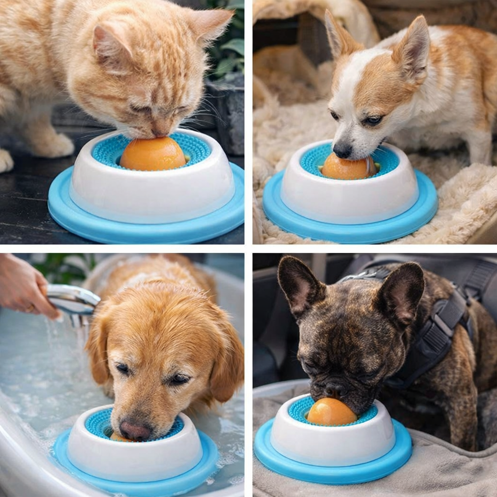 ZenSphere Calming Lick Bowl 🐶
