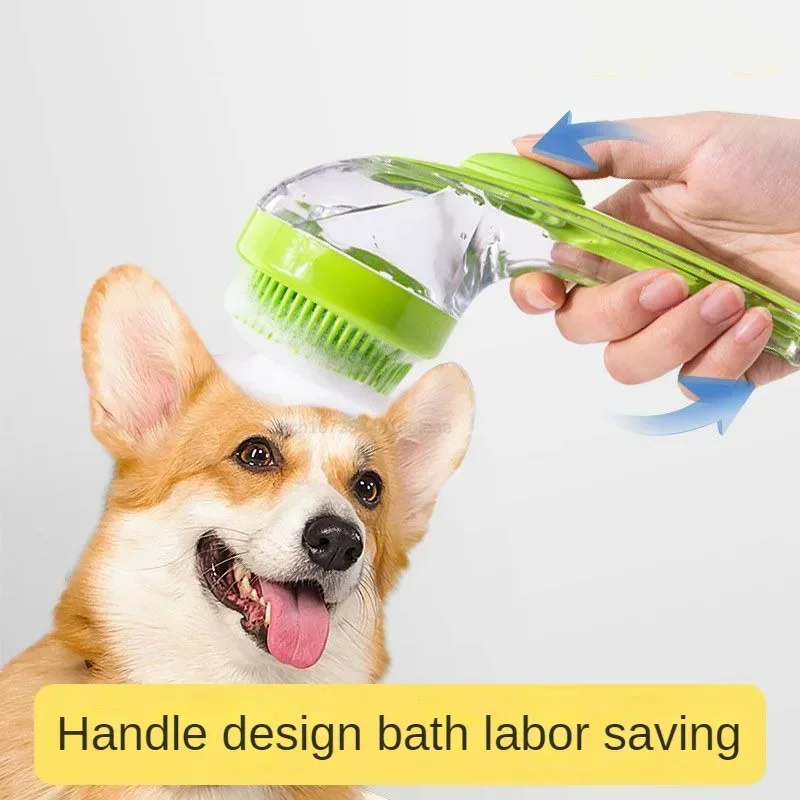 Pet Bath Brush PetScrubFlow