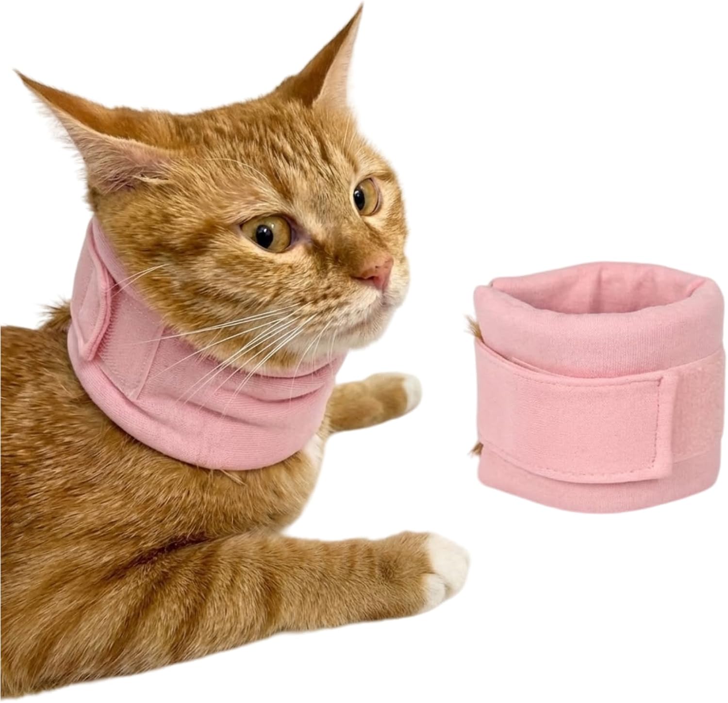 Cat Neck Brace Cover - Breathable & Adjustable Elizabethan Collar