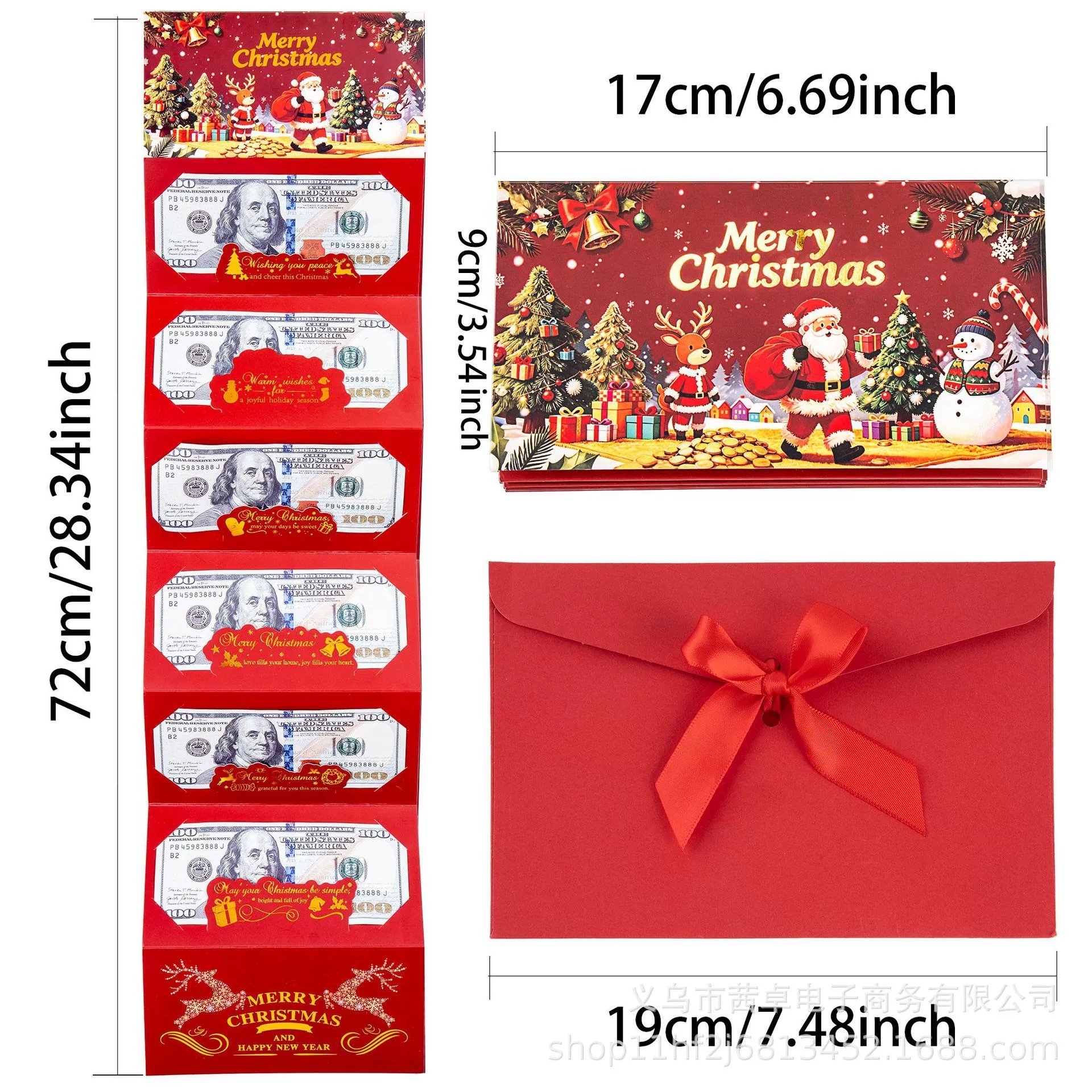 🎉Celebrate the Magic of Christmas | Surprise Money‐Gift Envelope 🎄💗