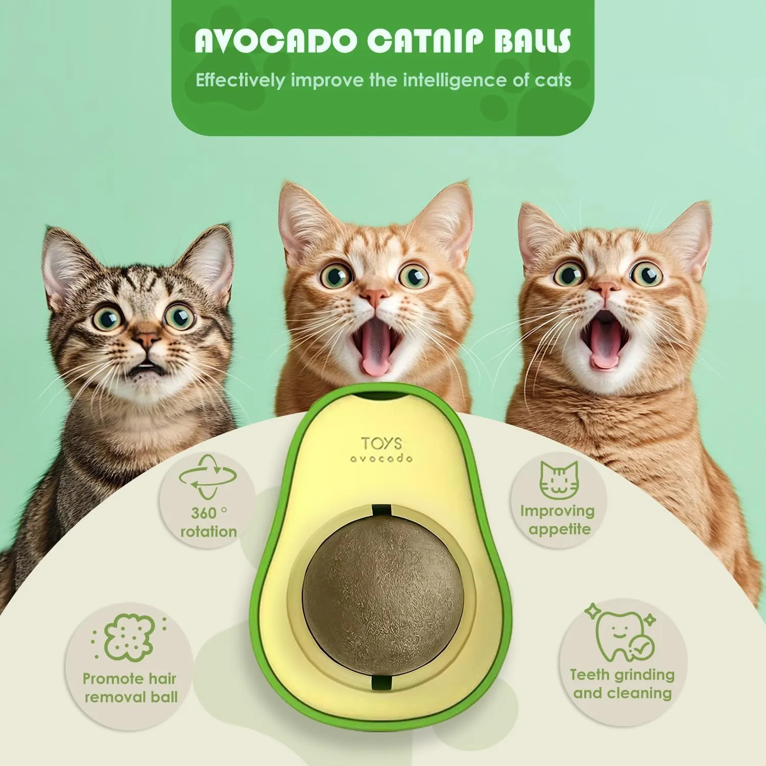 Cat Nip Ball, Catnip Wall Balls Snack
