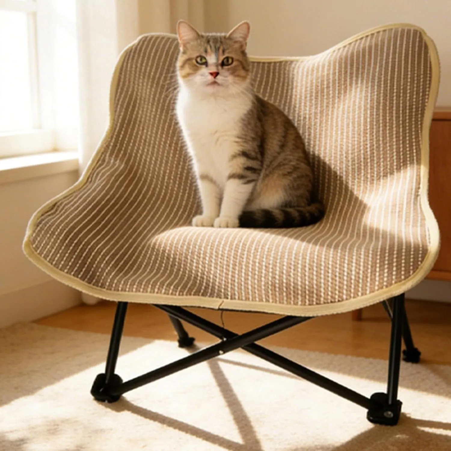 Cat Lounger Foldable Sisalpet Lounger Chair