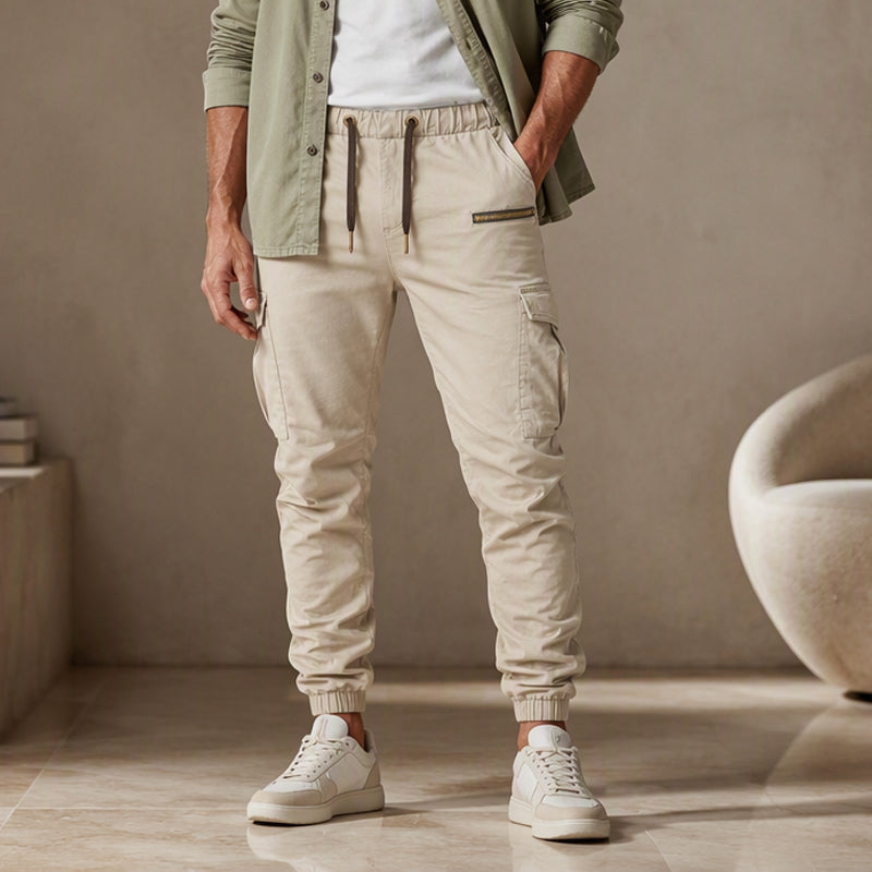 Men's Casual Slim Fit Cargo Pants