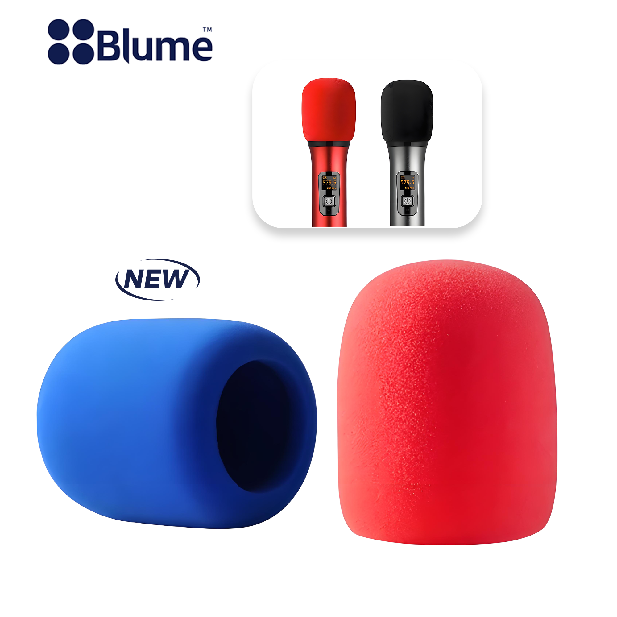 Blume加厚可水洗 麥克風防噴罩 KTV專用 可重複使用