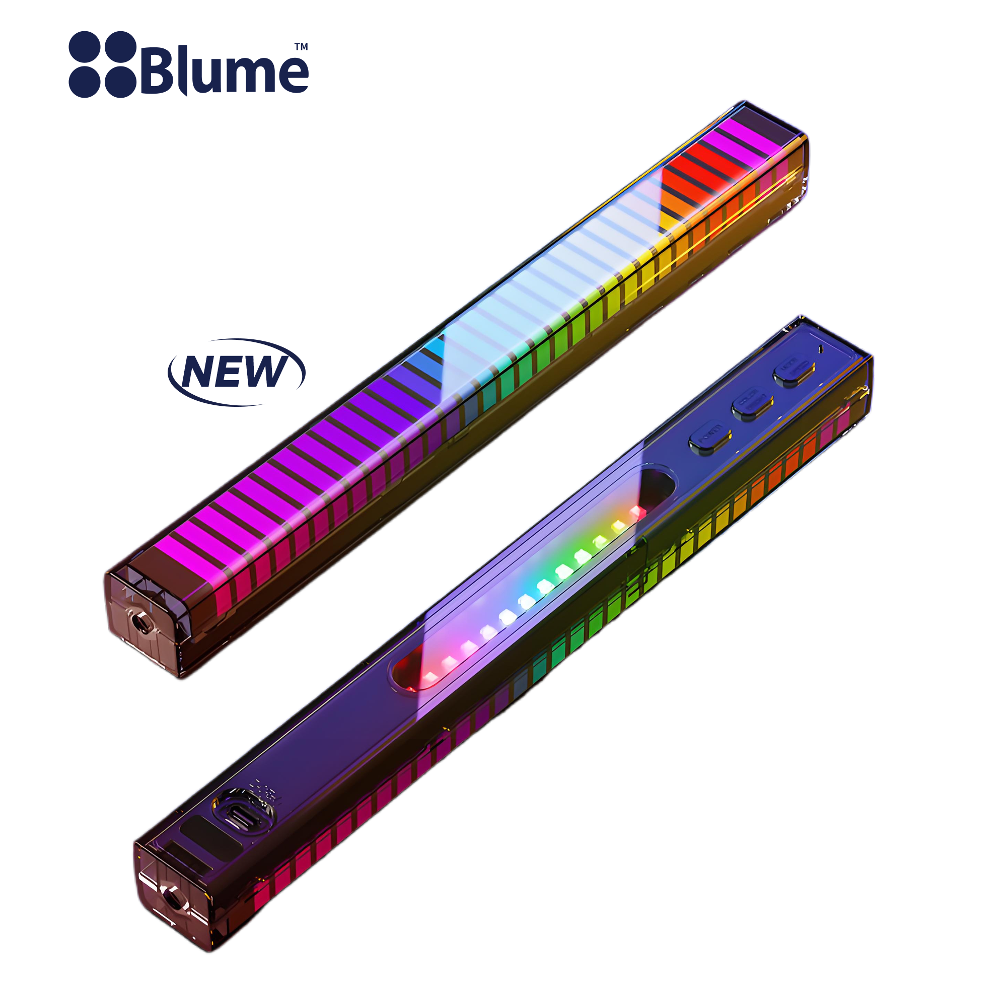 Blume 新一代4D-RGB拾音燈 聲控炫彩音樂氛圍燈