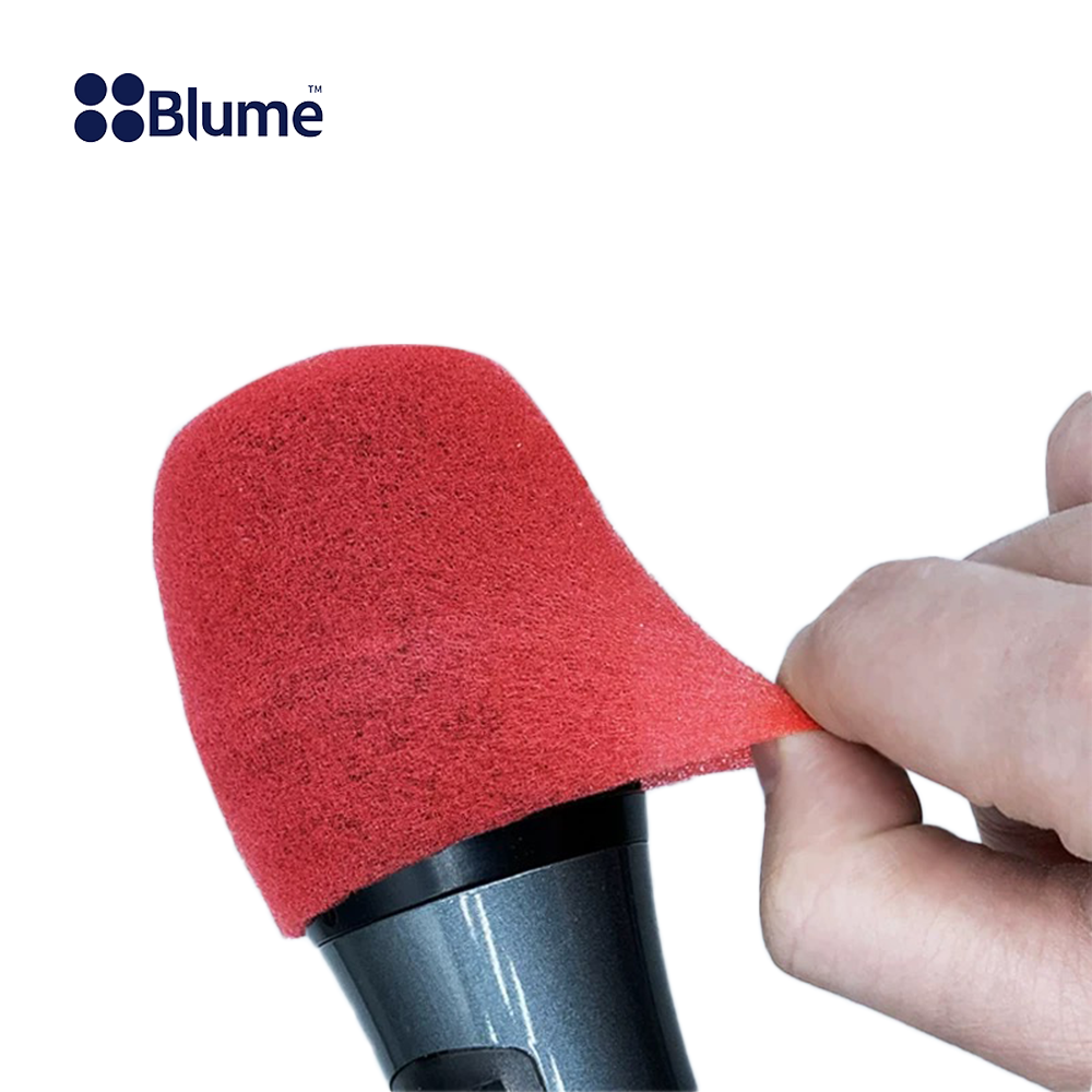 一次性麥克風套 無紡布麥套U型海綿套KTV專用麥克風麥克風防噴罩(單獨下單不發貨）