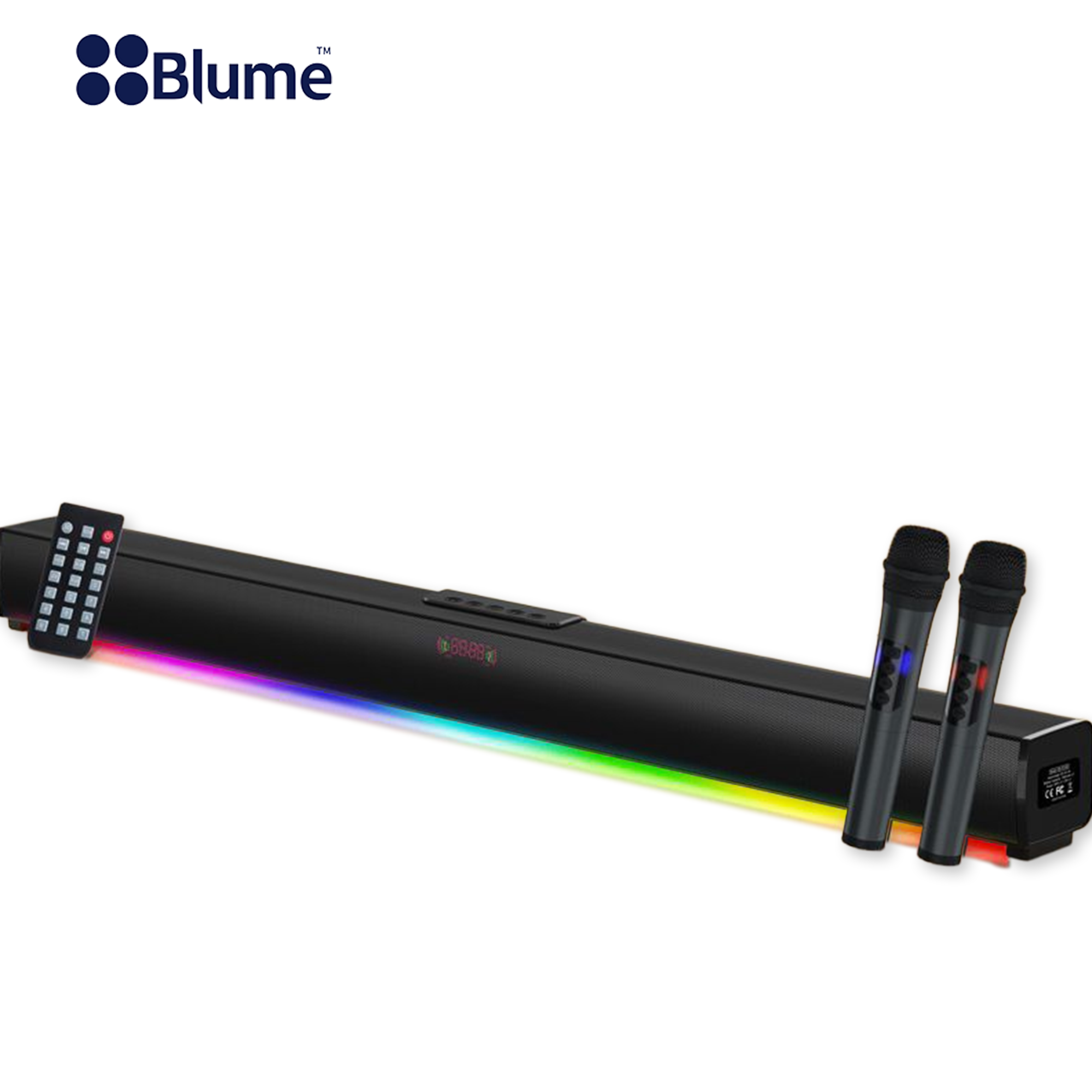 Blume 蓝米电视音箱回音壁Pro 带无线麦克风话筒