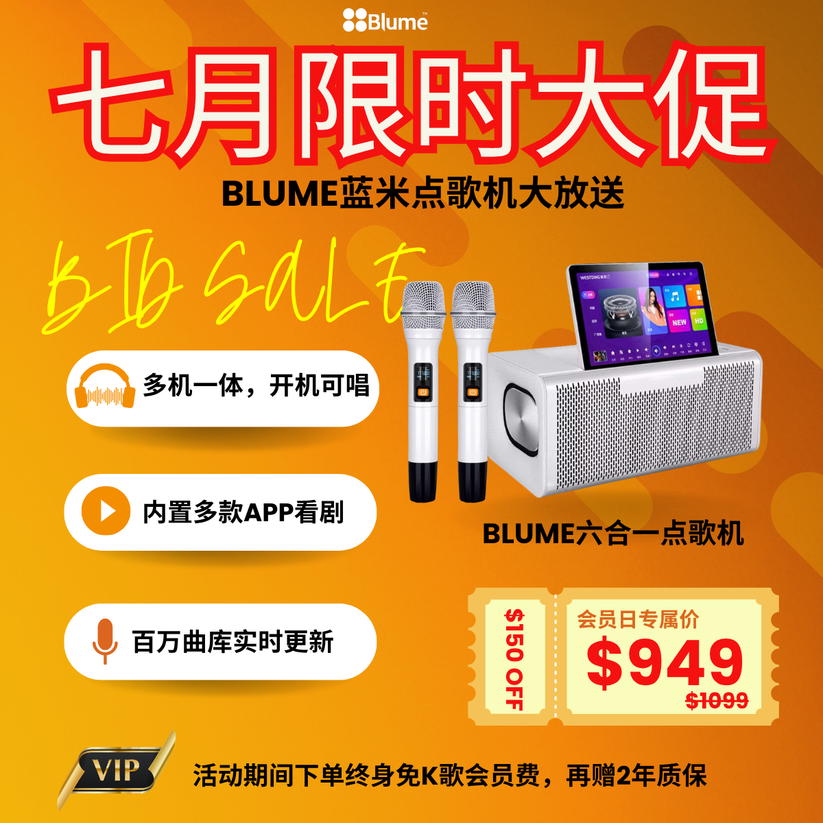 2025Blume最新款六合一  MAX