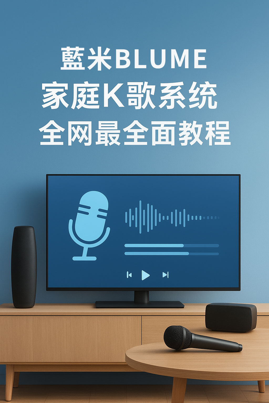 2026年藍米Blume家庭K歌全教程 | 世界500强声学工程师倾力打造-Blume