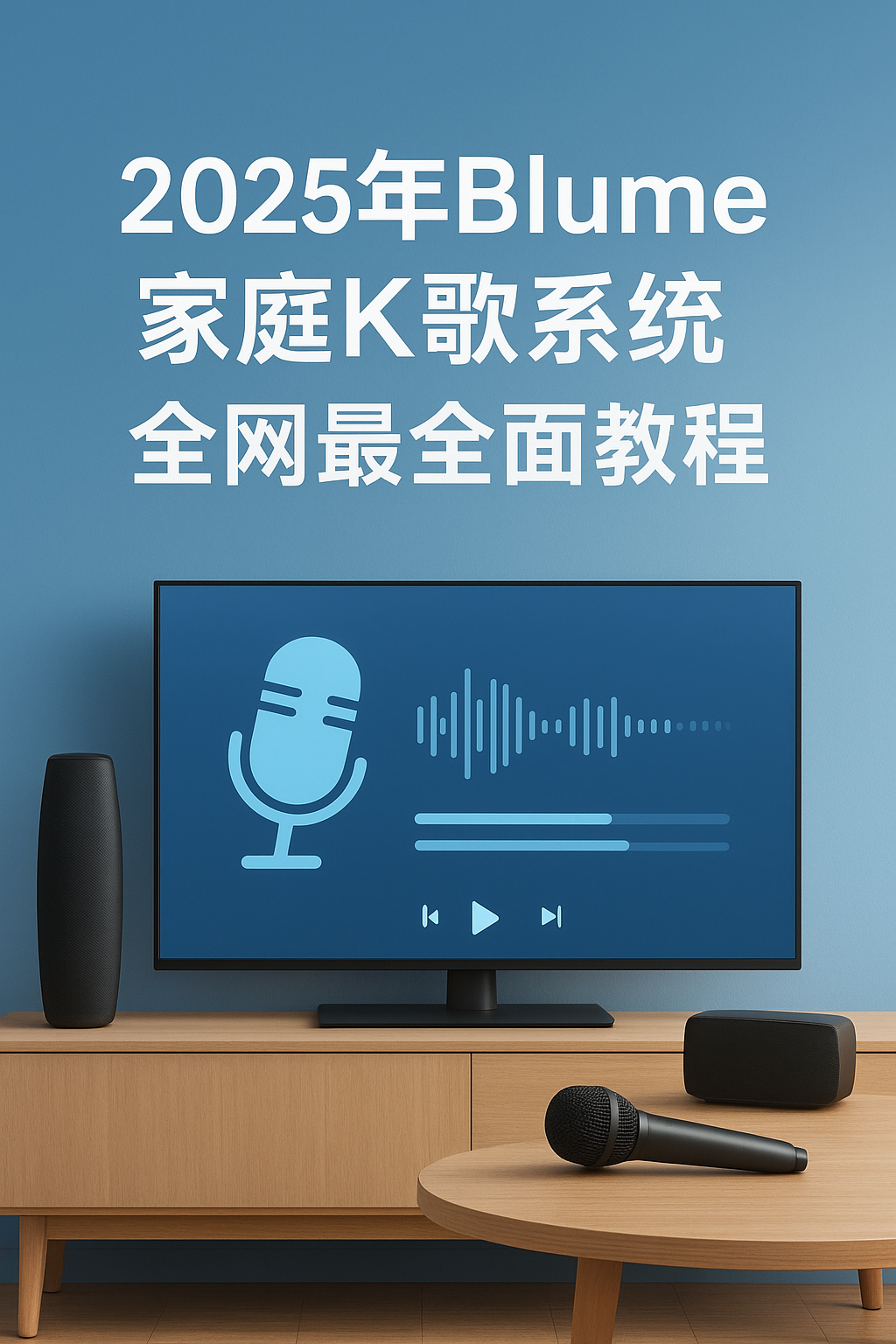 2025年Blume家庭K歌全教程 | 世界500强声学工程师倾力打造-Blume