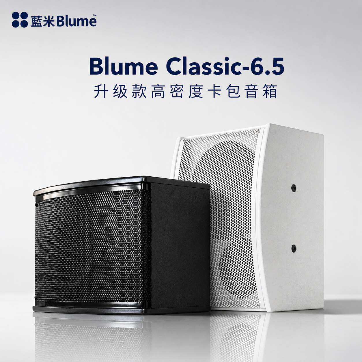 Blume Classic 6.5-inch PRO Passive Speaker | Newly Upgraded High-Fidelity Sound | Compact Size with Large Sound Stage | Two-Pack