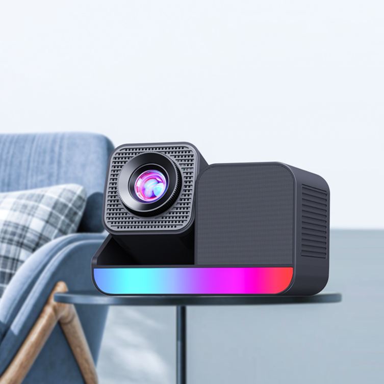 Blume 三合一智能投影系統｜劇院級 4K 投影 · 專業獨立音響 · 無線家庭 KTV