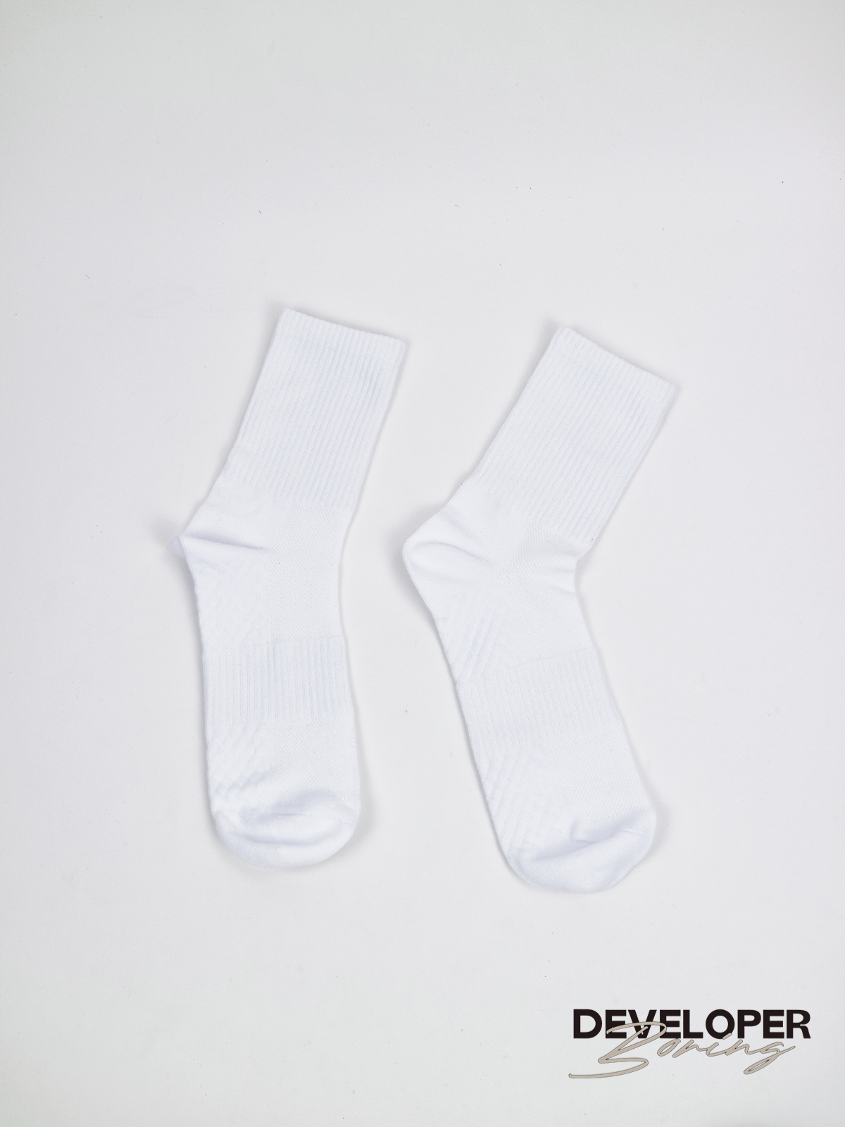 Thick-Sole Everyday Socks / 5 Pairs