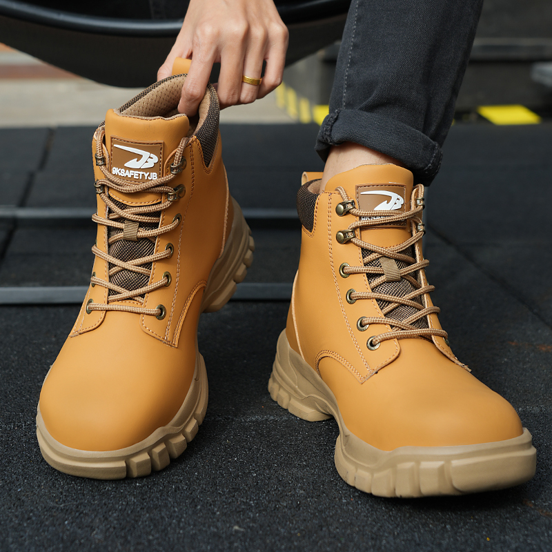 MICROFIBER-BROWN HIGH-TOP-Cadeshoes