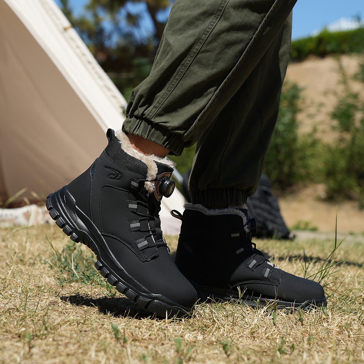 MICROFIBER 4.0-LINED BLACK-Cadeshoes