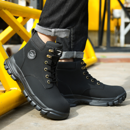 MICROFIBER-BLACK HIGH-TOP-Cadeshoes